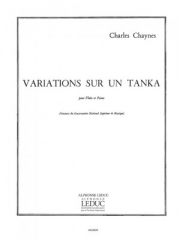 Variations sur un Tanka （シャルル・シェーヌ）（フルート+ピアノ）