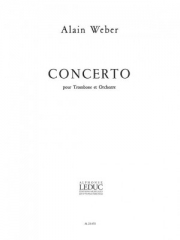 協奏曲（アラン・ウェーバー）（トロンボーン+ピアノ）【Concerto】