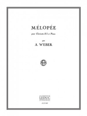メロピー （アラン・ウェーバー）（クラリネット+ピアノ）【Melopee】