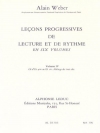 リーディングとリズムの革新的なレッスン・Vol.4 （アラン・ウェーバー）【Progressive Lessons Of Reading And Rhythm - Volume 4】