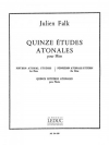 15の無調の練習 （ジュリアン・フォーク）【15 Atonal Studies For Flute】