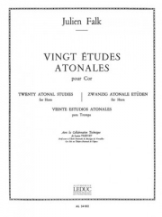 20の無調の練習曲（ジュリアン・フォーク）【20 Etudes atonales】