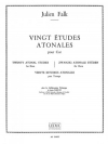 20の無調の練習曲（ジュリアン・フォーク）【20 Etudes atonales】