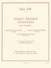 20の無調の練習曲（ジュリアン・フォーク）【20 Etudes atonales】