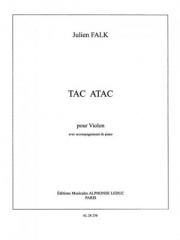 タック・タック（ジュリアン・フォーク）（ヴァイオリン+ピアノ）【Tac A Tac】