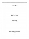 タック・タック（ジュリアン・フォーク）（ヴァイオリン+ピアノ）【Tac A Tac】