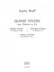 15の練習曲 （ジャニーヌ・リュエフ）【15 Etudes】