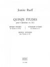 15の練習曲 （ジャニーヌ・リュエフ）【15 Etudes】
