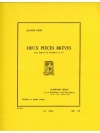 2つの小品（ジャニーヌ・リュエフ） (トロンボーン四重奏)【2 Pieces Breves】