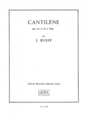 カンティレーヌ（ジャニーヌ・リュエフ）（ホルン+ピアノ）【Cantilene】