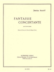 ファンタジー・コンチェルタント（ジャニーヌ・リュエフ）（トランペット+ピアノ）【Fantaisie Concertante】