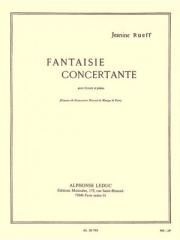ファンタジー・コンチェルタント（ジャニーヌ・リュエフ）（トランペット+ピアノ）【Fantaisie Concertante】
