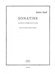ソナチネ（ジャニーヌ・リュエフ）（トランペット+ピアノ）【Sonatine】
