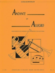 アンダンテとアレグロ（ギヨーム・バレイ）（トランペット+ピアノ）【Andante Et Allegro】