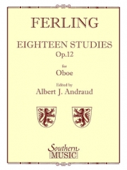 18の練習曲・Op.12 （フランツ・ヴィルヘルム・フェルリンク）【18 Studies, Op. 12】