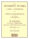 48の有名な練習曲 (1st Part) （フランツ・ヴィルヘルム・フェルリンク）（オーボエ二重奏）【48 Famous Studies】