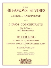 48の有名な練習曲 (1st Part) （フランツ・ヴィルヘルム・フェルリンク）（サックス二重奏）【48 Famous Studies】