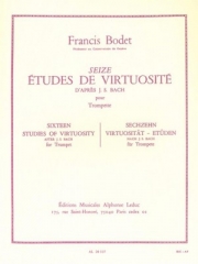 16 Etudes De Virtuosité D'Après Bach （フランシス・ボーデー）