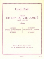 16 Etudes De Virtuosité D'Après Bach （フランシス・ボーデー）