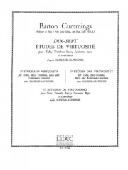 17のヴィルトゥオーソ練習曲 （バートン・カミングス）【17 Etudes de Virtuosite】