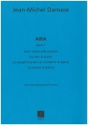 アリア・Op.7（ジャン＝ミシェル・ダマーズ）（バスーン+ピアノ）【Aria Op.7】
