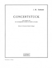 コンツェルトシュテュック （ジャン＝ミシェル・ダマーズ）（アルトサックス+ピアノ）【Concertstuck】