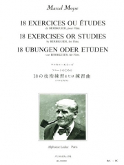 18の技術練習または練習曲（マルセル・モイーズ）【18 Exercices Ou Etudes】