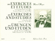 20の技術練習と練習曲（マルセル・モイーズ）【20 Exercices Et Etudes】