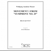 第1楽章「交響曲第25番」より (金管五重奏)【Movement 1 from Symphony No. 25】