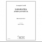サラバンドとガボッタ (アルカンジェロ・コレッリ) (金管五重奏)【Sarabanda and Gavotta】