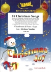クリスマス・ソング・18曲集 (トロンボーン三重奏+ピアノ)【18 Christmas Songs】
