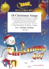 クリスマス・ソング・18曲集 (アルトリコーダー二重奏+ピアノ)【18 Christmas Songs】