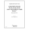 Concertato on Fum, Fum, Fum and Masters in this Hal  (金管五重奏)【Concertato on Fum, Fum, Fum and Masters in this Hall】