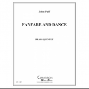 ファンファーレ＆ダンス (ジョン・パフ) (金管五重奏)【Fanfare and Dance】