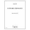 ファンファーレ＆ダンス (ジョン・パフ) (金管五重奏)【Fanfare and Dance】