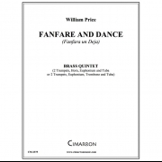 ファンファーレ＆ダンス (ウィリアム・プライス) (金管五重奏)【Fanfare and Dance】