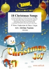 クリスマス・ソング・18曲集 (ホルン+ユーフォニアム+ピアノ)【18 Christmas Songs】