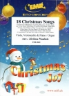 クリスマス・ソング・18曲集 (ヴィオラ+チェロ+ピアノ)【18 Christmas Songs】