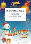 クリスマス・ソング・18曲集 (クラリネット四重奏+ピアノ)【18 Christmas Songs】