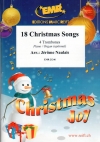 クリスマス・ソング・18曲集 (トロンボーン四重奏+ピアノ)【18 Christmas Songs】
