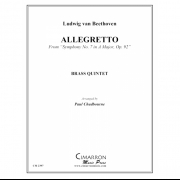 アレグレット (ベートーヴェン) (金管五重奏)【Allegretto】
