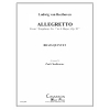 アレグレット (ベートーヴェン) (金管五重奏)【Allegretto】