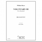 ヴォランタリーⅢ (ウィリアム・ボイス) (金管五重奏)【Voluntary III】