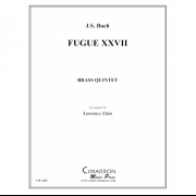 フーガ・XXVII (バッハ) (金管五重奏)【Fugue XXVII】