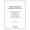 金管五重奏のための9つの小品 (金管五重奏)【Nine Pieces for Brass Quintet】