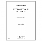 イントロドゥツィオーネ・セカンド (トマゾ・アルビノーニ) (金管五重奏)【Introdutione Seconda】