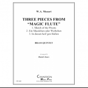 3つの小品「魔笛」より (モーツァルト) (金管五重奏)【Three Pieces from The Magic Flute】