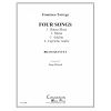 4つの歌 (フランシスコ・タレガ) (金管五重奏)【Four Songs】