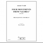 4つの楽章「グロリア・RV589」より (ヴィヴァルディ) (金管五重奏)【Four Movements from Gloria, RV589】