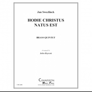 今日、キリストが生まれた (ヤン・ピーテルスゾーン・スウェーリンク) (金管五重奏)【Hodie Christus natus est】